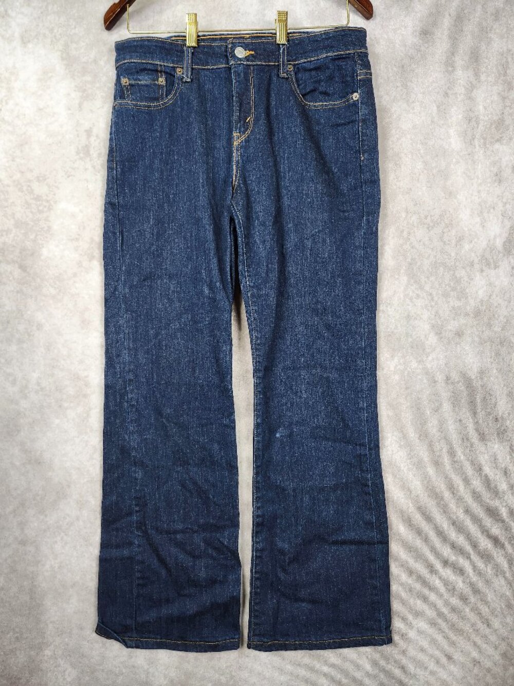 Levi's 515 Boot Cut Dark Wash Jeans Size 10P
